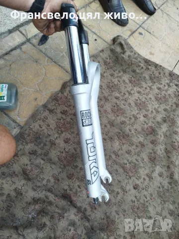 26 цола напълно работеща вилка за велосипед колело rock shox , снимка 2 - Части за велосипеди - 56075437