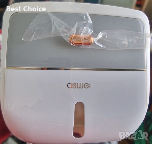 Водоустойчив органайзер за тоалетна хартия с чекмедже и поставка за телефон. , снимка 3 - Органайзери - 52402493