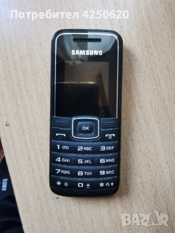 Телефон GSM samsung gt-e1050 без зарядно, снимка 5 - Samsung - 51555661