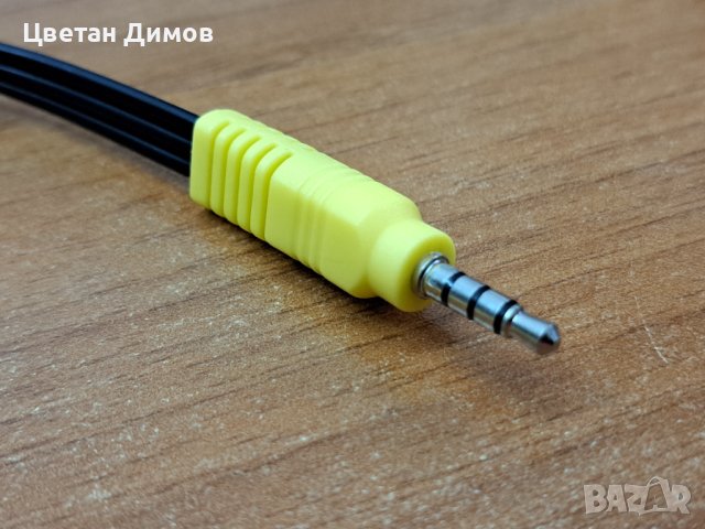 3.5 мм жак към 3 RCA , снимка 3 - Други - 43707730