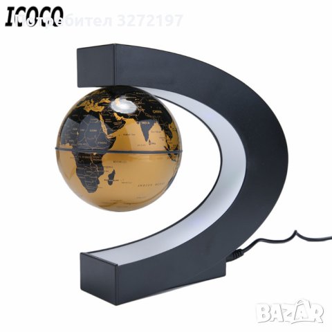 LED Левитираща Планета земя-Магнитен плаващ глобус, снимка 3 - Други - 41123289