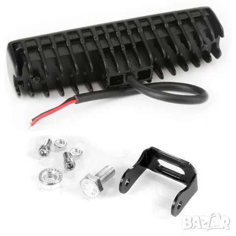 Правоъгълен LED прожектор 54 W с 18 диода, снимка 3 - Аксесоари и консумативи - 55864052
