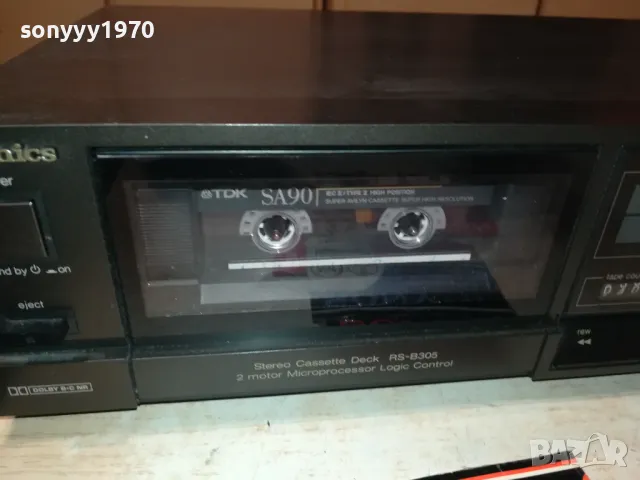 TECHNICS RS-B305 DECK MADE IN JAPAN-ВНОС SWISS 2505251722, снимка 5 - Декове - 50422434
