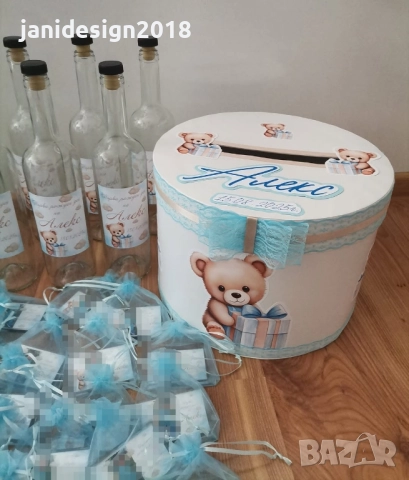 комплект за рожден ден на тема Мечета , снимка 5 - Други - 52258255