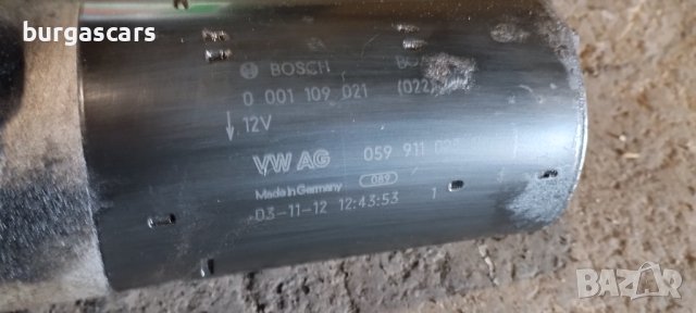 Стартер 059 911 023 Vw Passat 2.5TDI - 90лв, снимка 2 - Части - 41040504
