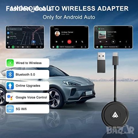 Нов Безжичен адаптер за Carplay на Донгъл за кола / автомобил, снимка 3 - Друга електроника - 41248529