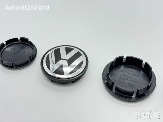Капачки за джанти VW 56мм 65мм 70мм 76мм bora polo golf passat tiguan, снимка 4 - Аксесоари и консумативи - 50740970
