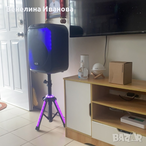 Bluetooh Karaoke Speaker NDR 102B, снимка 7 - Bluetooth тонколони - 44835043