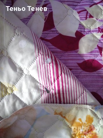 Двулицево шалте- четири броя, снимка 3 - Олекотени завивки и одеяла - 41824604