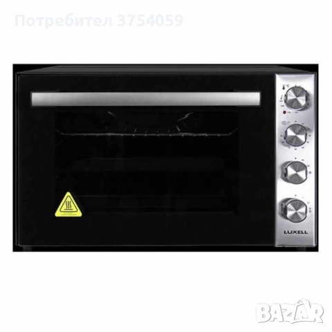 МИНИ ФУРНА , 70л ЧЕРЕН ГРАНИТ LX-9325CTDB,ЧЕРЕН INOX LUXELLLX-9325-CTDX, снимка 2 - Печки, фурни - 53210022