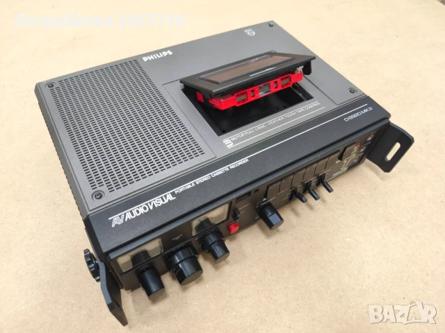 Касетен Дек philips d6920 mk2 Двуглав 3 мотора , снимка 2 - Декове - 51399649