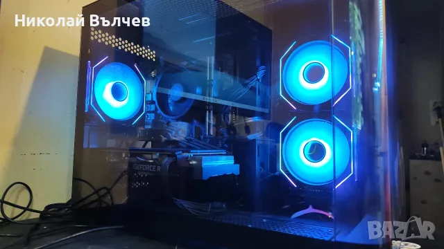 Геймърски компютър Ryzen 5 5500 + RTX 2060 Super 8GB | Panoramic Glass / ARGB, снимка 11 - Геймърски - 55942615