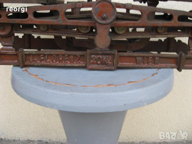      Антична настолна везна- Джоузеф--Флоренц--1800г.-Австрия, снимка 4 - Антикварни и старинни предмети - 41812467