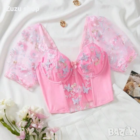 Дамска блуза, снимка 4 - Корсети, бюстиета, топове - 50993448