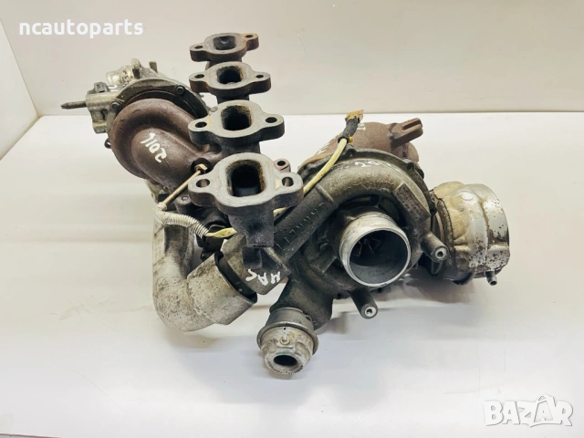 Двойно турбо за Renault Рено Мастер Опел Мовано Нисан Интерстар 2.3 дизел GARRETT H8201393211 2016, снимка 3 - Части - 53151355
