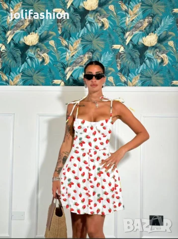 Летни рокли с лимони, снимка 9 - Рокли - 46404022