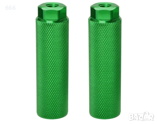 комплект от 5 алуминиеви педали за велосипеди, снимка 2 - Части за велосипеди - 53530155