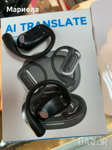 Слушалки с костна проводимост / AI Слушалки с преводач, снимка 7 - Bluetooth слушалки - 56289432
