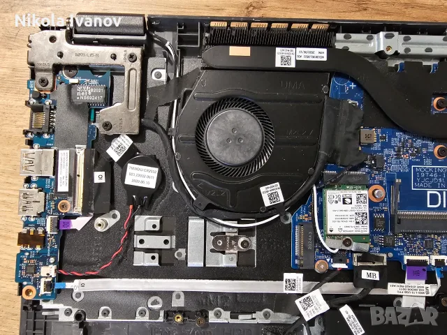 ЗА ЧАСТИ Dell Latitude 3510 15.6 inch | i5 10gen | 40Wh JK6Y6 | QWERTY | Здрав котпус, снимка 4 - Части за лаптопи - 55710357