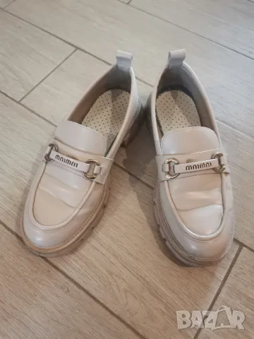Бежови обувки , снимка 1
