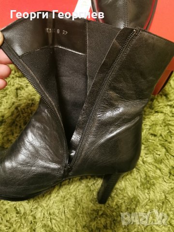 Стархотни боти естествена кожа, снимка 6 - Дамски ботуши - 39369203