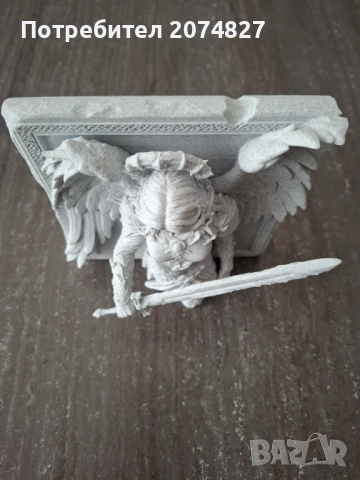 Guardian of Shadows – 3D релефна скулптура, снимка 3 - Декорация за дома - 53452036
