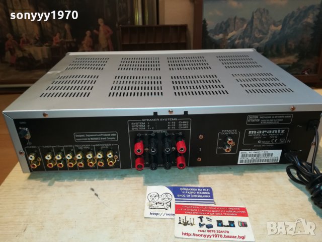MARANTZ PM4001 OCE-ВНОС SWITZERLAND 2810211122, снимка 13 - Ресийвъри, усилватели, смесителни пултове - 34609444