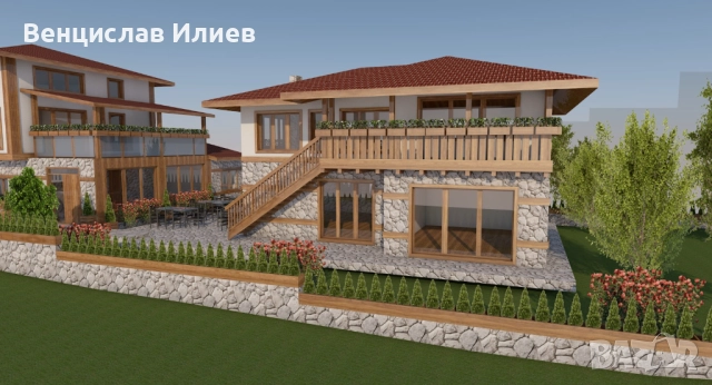 Уникален имот с готов проект за къща за гости – с. Долно Драглище, снимка 16 - Къщи - 51812950