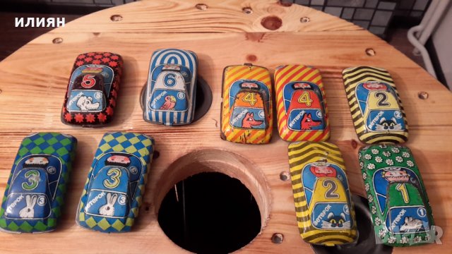 Тенекиени колички 20 броя за 140лв , снимка 6 - Колекции - 34431446