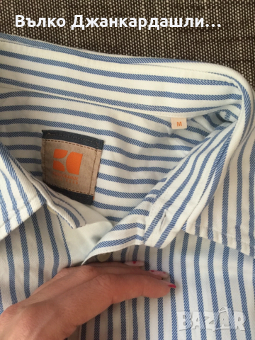 Мъжка риза Boss Orange, размер М, снимка 13 - Ризи - 53769133