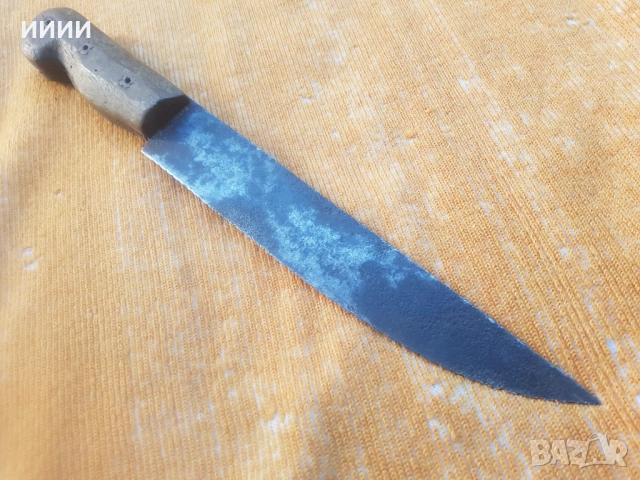Овчарски ловен нож с трион, снимка 2 - Антикварни и старинни предмети - 53275199