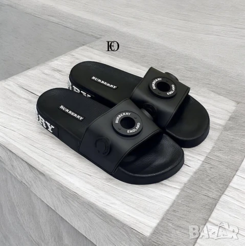 мъжки чехли off white Mc queen louis vuitton burberry , снимка 6 - Мъжки чехли - 51002589