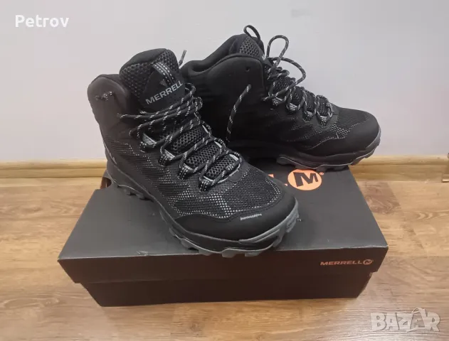 Merrell Speed Strike Mid Waterproof, снимка 4 - Мъжки боти - 48370780