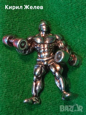 ШВАРЦЕНЕГЕР - ПОСРЕБРЕНА МЕТАЛНА ФИГУРКА на КУЛТУРИСТ ШАМПИОН БОДИБИЛДИНГ НЕ я ЛОВИ МАГНИТ! 26432, снимка 17 - Колекции - 34792812