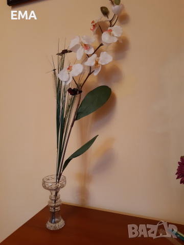 Цветя изк. 3бр Букети композиции - Лалета/Пролет/Орхидеи, снимка 6 - Изкуствени цветя - 36197096