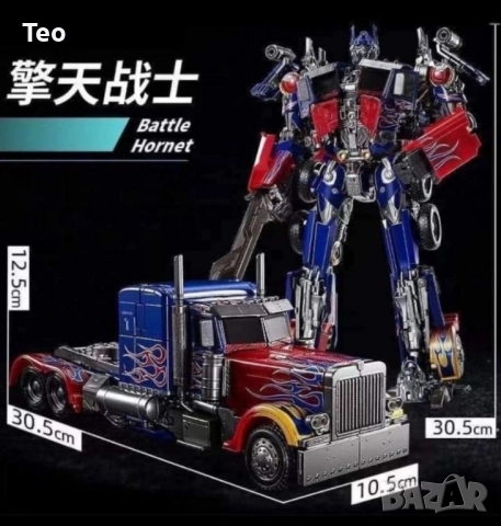 Optimus Prime Transformers, снимка 4 - Фигурки - 52475874