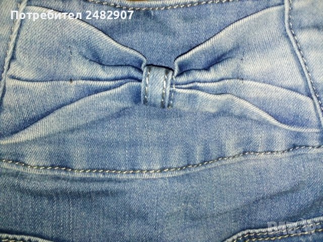 Дамска дънкова пола, снимка 4 - Поли - 41789735