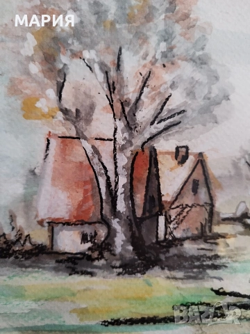 Два страхотни акварела, снимка 9 - Картини - 53837156