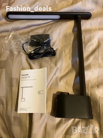 Нова Led настолна лампа с USB A+C порт за двойно зареждане/ 3 цветни режима, снимка 8 - Настолни лампи - 41431534