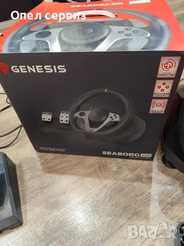 ЧЕРЕН ПЕТЪК! Гейминг волан Génesis Seaborg 400, снимка 8 - Аксесоари - 51937575