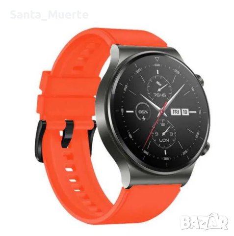 Силиконови каишки 22мм за Huawei Watch GT2 46мм/ Samsung Gear S3, снимка 1 - Каишки за часовници - 44369073