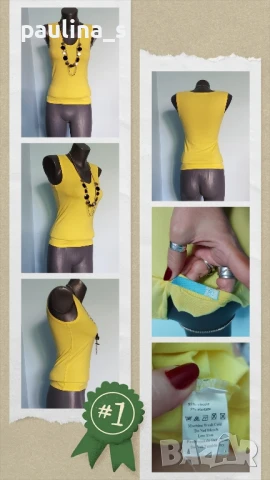 Пет различни броя / Еластичен топ тип потник , снимка 2 - Корсети, бюстиета, топове - 51156155