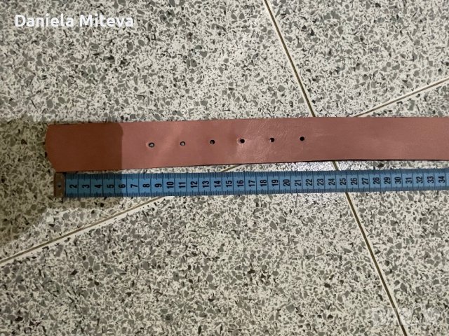 Кожен колан, снимка 2 - Колани - 39554934