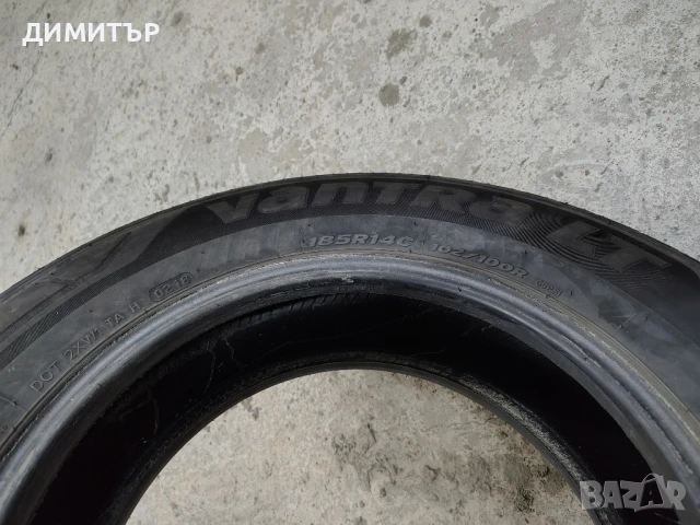 2бр.летни гуми HANKOOK 185 80 14C DOT18 цена за брой, снимка 5 - Гуми и джанти - 51412018