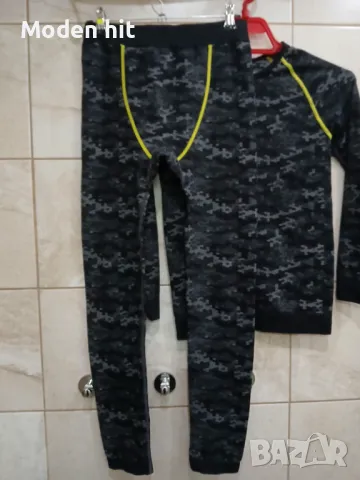 Комплект термо бельо /блуза и клин/ за момче размер 146/152 см., снимка 4 - Детски комплекти - 50436497