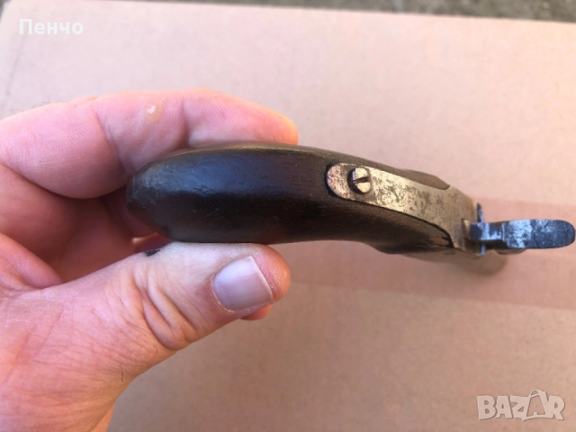 старинен капсулен пистолет, снимка 11 - Антикварни и старинни предмети - 40373642