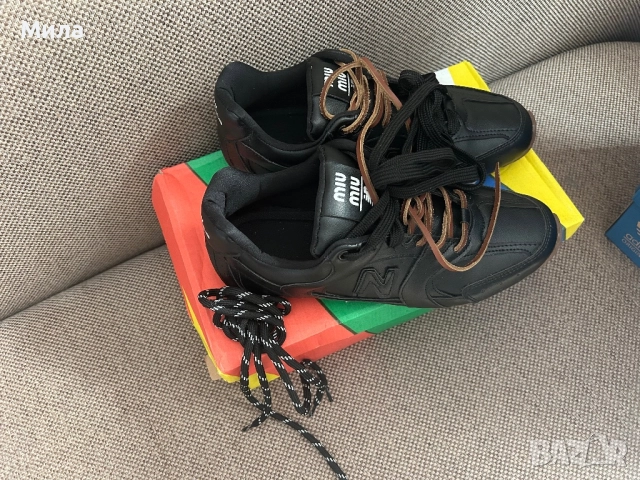 Шикозни маратонки Miu Miu, снимка 6 - Маратонки - 51864917