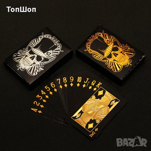 Карти за игра с черепи, снимка 3 - Карти за игра - 35816697