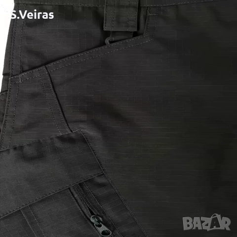 Мъжки работен панталон за всякакви терени - устойчив на разкъсване, ветроустойчив, регулируема талия, снимка 2 - Панталони - 52857944