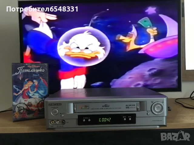 Видеокасета Патешки истории и Пепеляшка , снимка 3 - Анимации - 51101691